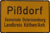 Otseingangsschild Pissdorf2